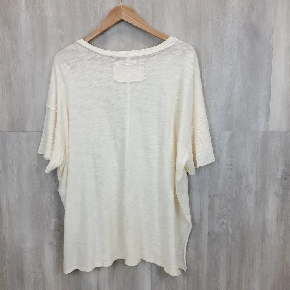 #22 Free People Peace It Up Tee F-0157 - Picture 6 of 11